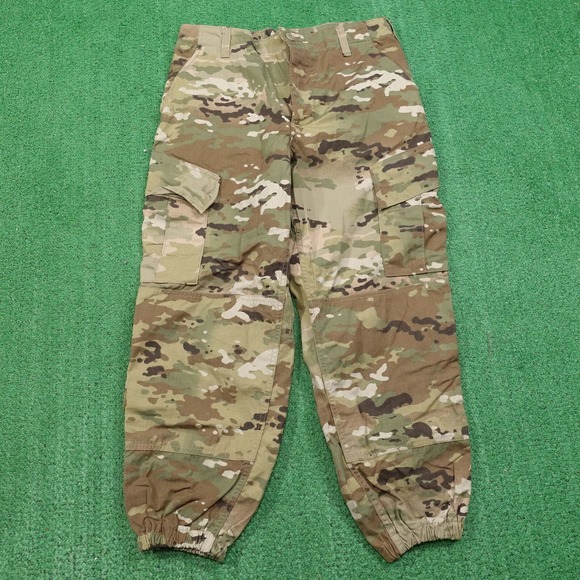 TROUSER ARMY COMBAT UNIFORM UNISEX CAMO PANTS SIZE MEDIUM REGULAR M CLEAN (34X27 - Picture 2 of 9
